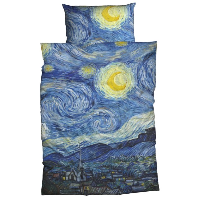 GOEBEL Satin Bettwäsche STARRY NIGHT Vincent van Gogh